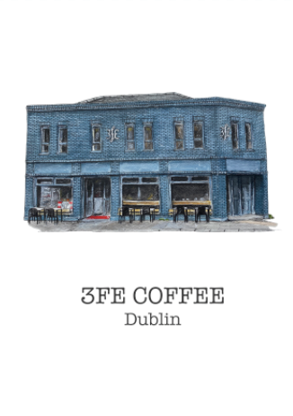 3FE Coffee - Fine Art Print - Irish Gift