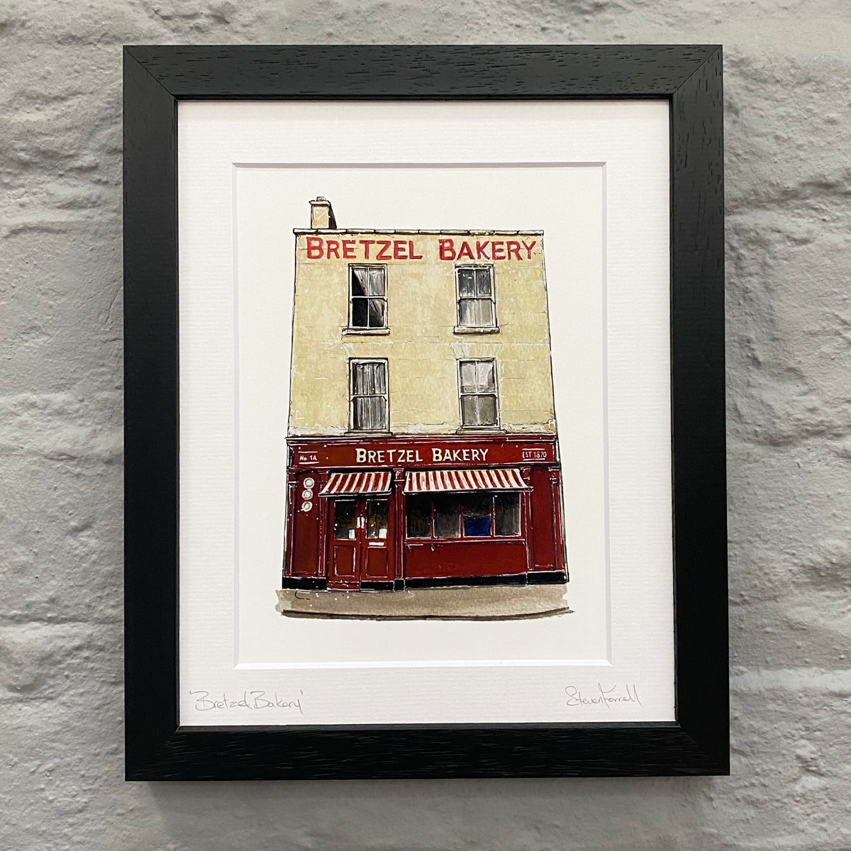 Bretzel-Bakery-Fine-art-print-framed-coffee-shop-portobello