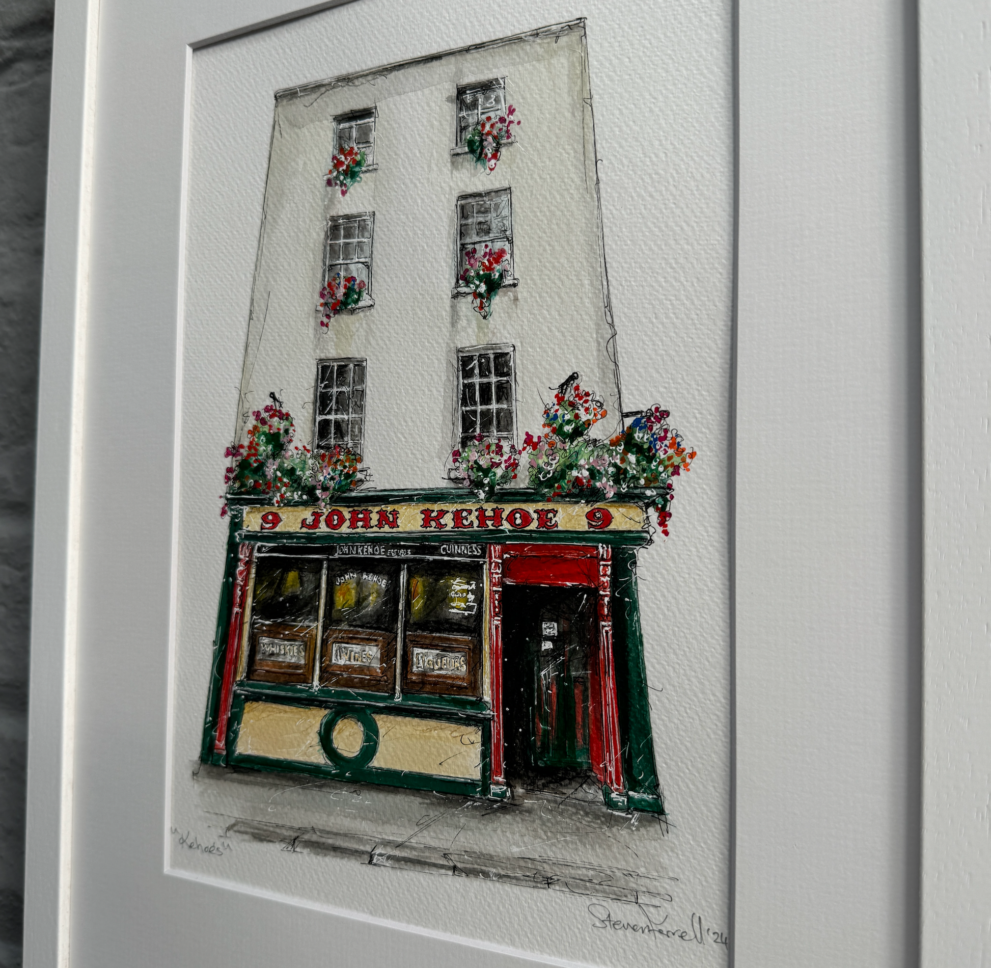 Dublin-pub-art-Kehoes-gift