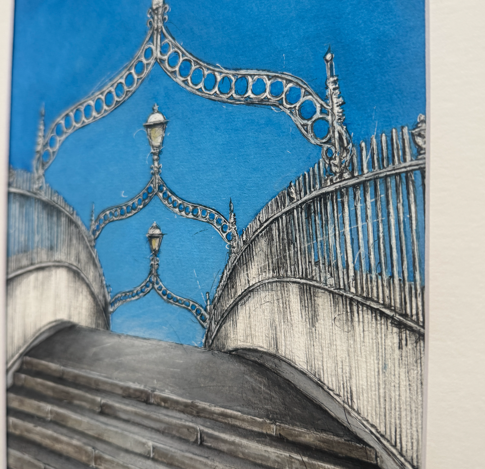 Fine-art-painting-Dublin-landmark