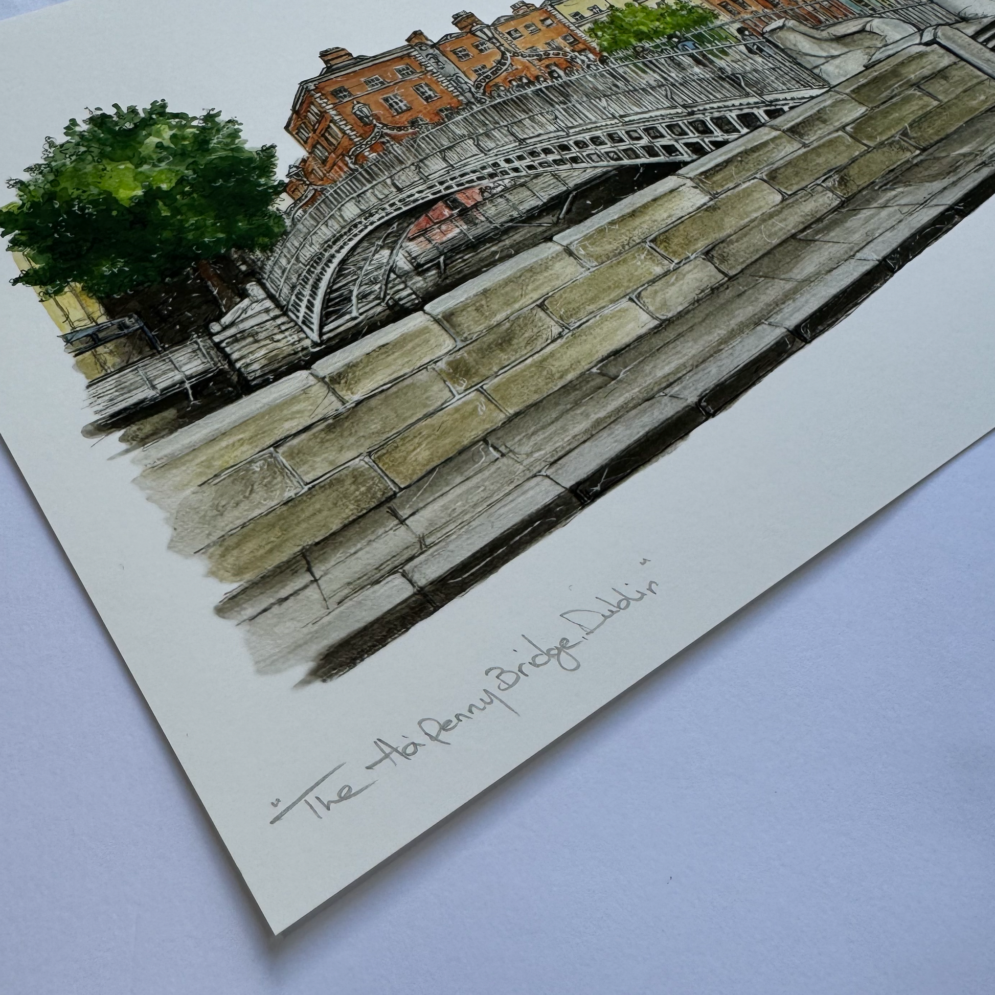 Ha-penny-bridge-Dublin-print-Steven-Farrell