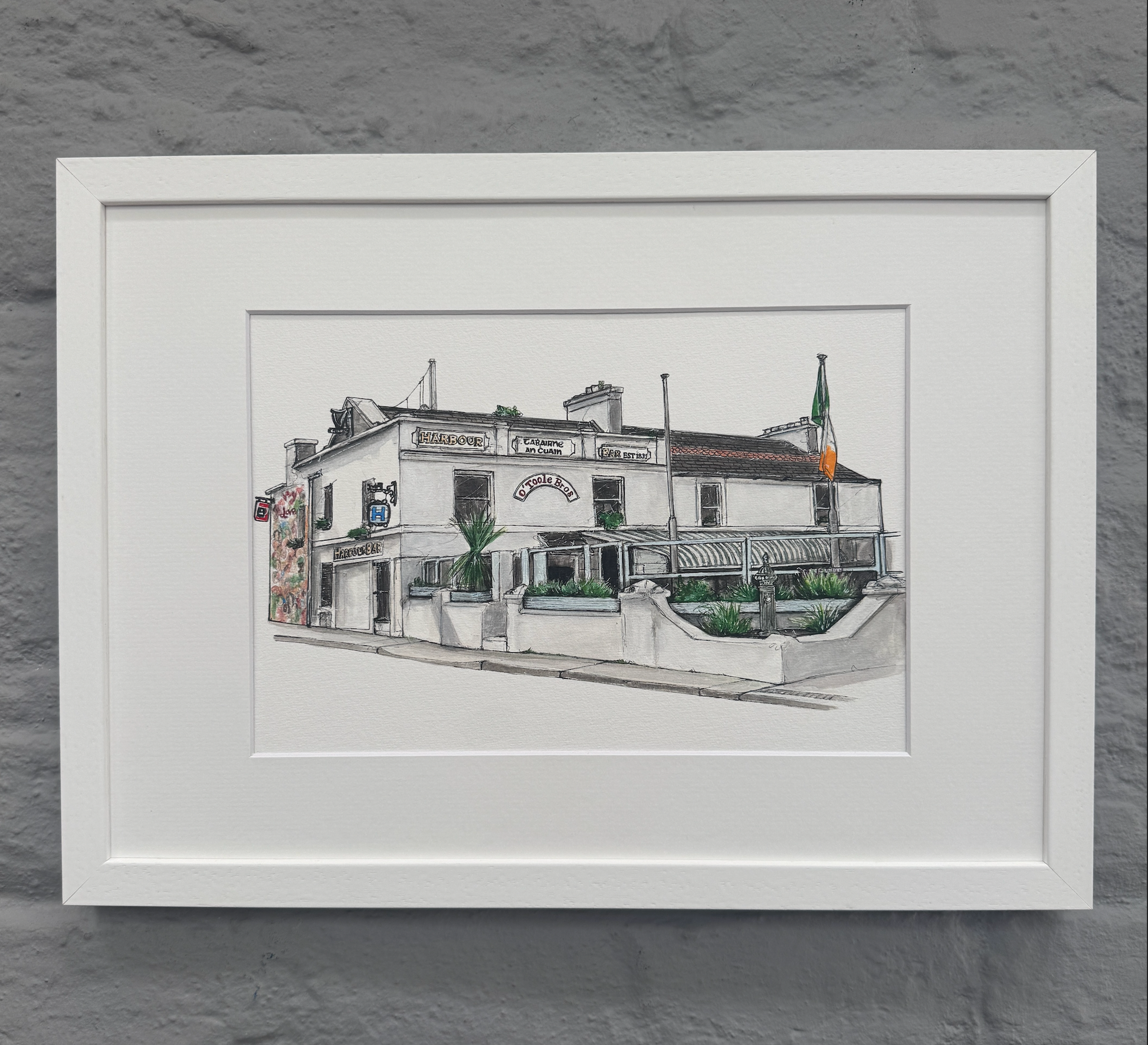 Harbour-Bar-painting-framed-bray-OToole-Steven-Farrell