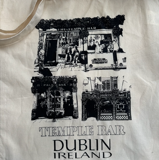 Temple Bar Dublin - Tote Bag - Irish Gift