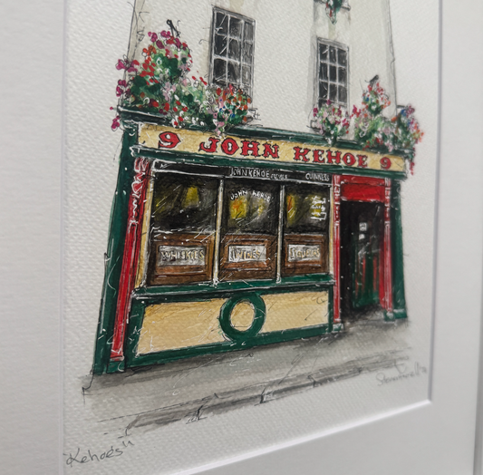 Kehoes-pub-Grafton-Street-painting-Steven-Farrell