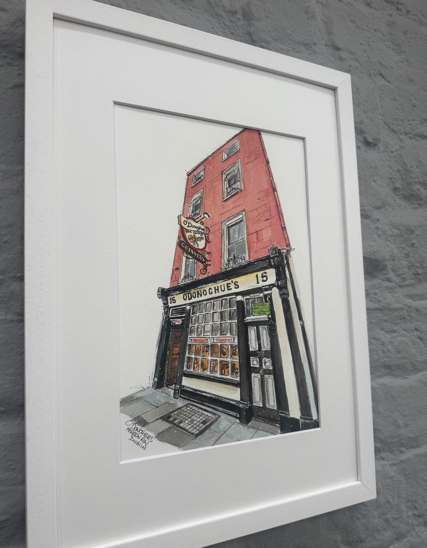 Fine Art Painting - O'Donoghue's - Irish Pubs