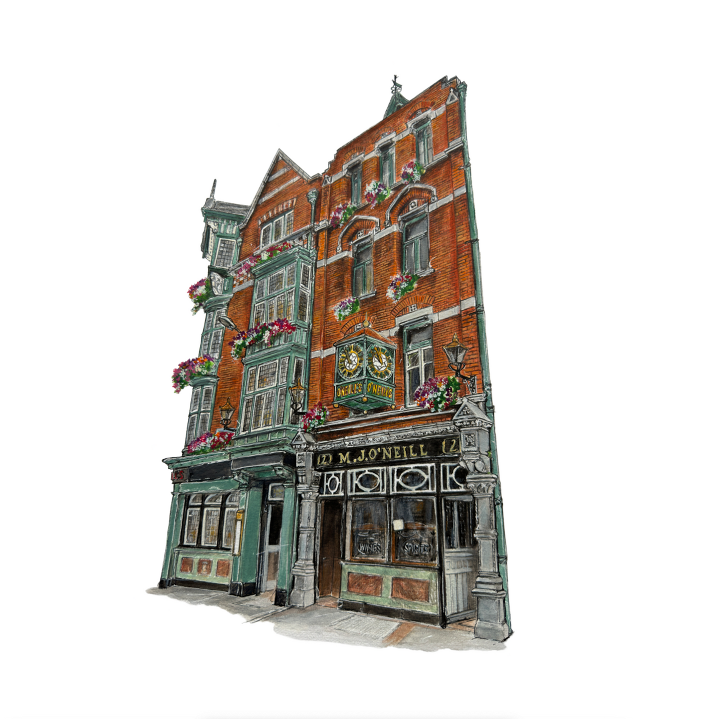 ONeills-pub-dublin-art-print-painting-steven-farrell