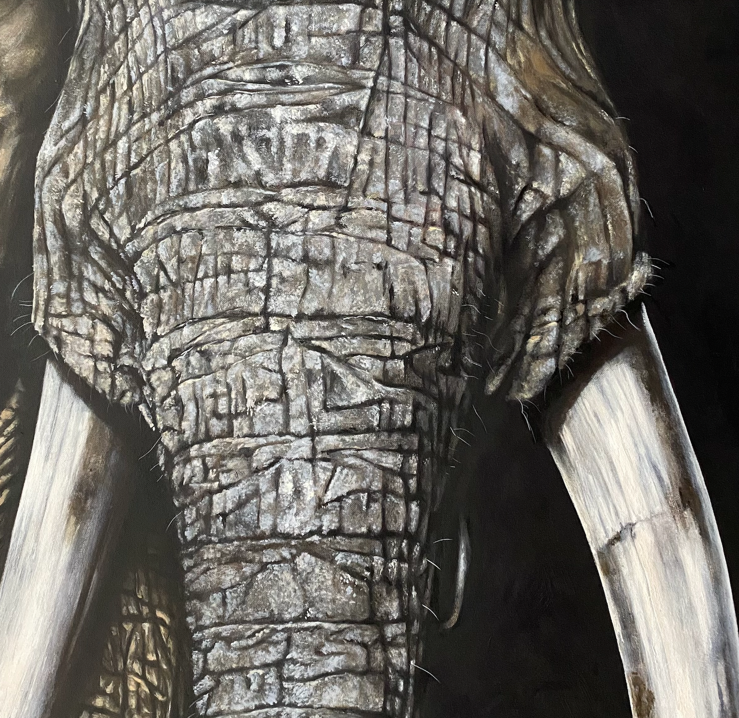Original-painting-elephant-Ireland-Steven-Farrell