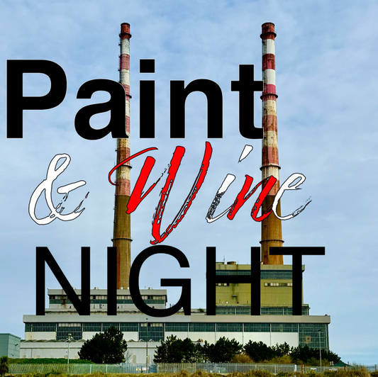 Poolbeg-Chimneys-painting-class-dublin-art-class-paint-and-sip-flyer