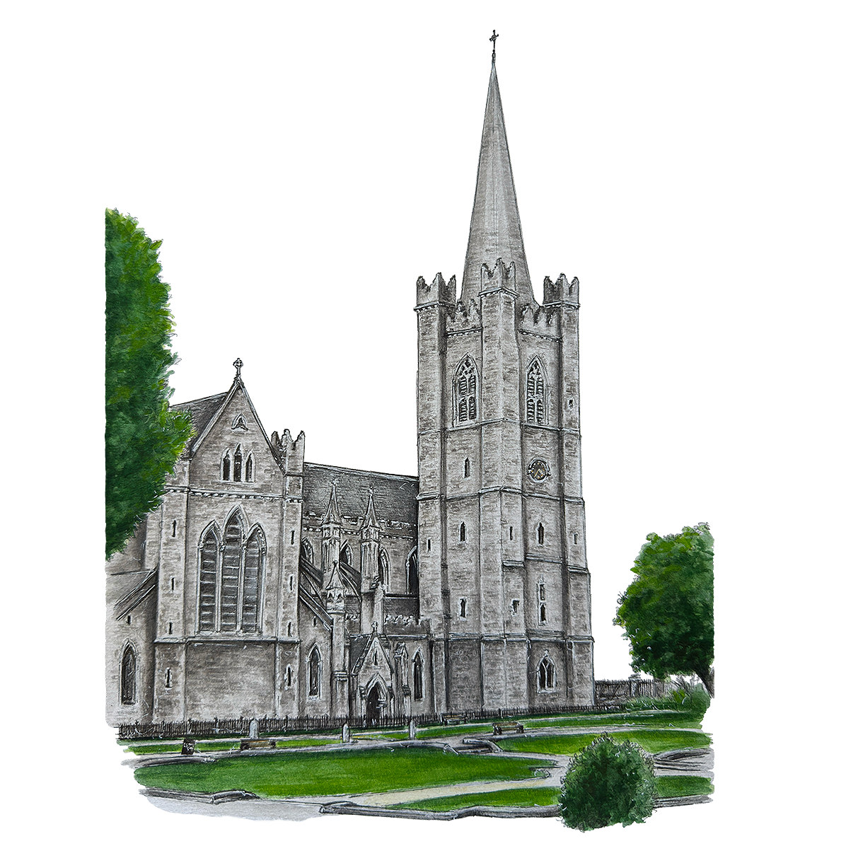 St-Patricks-Cathedral-Dublin-Ireland-Artwork