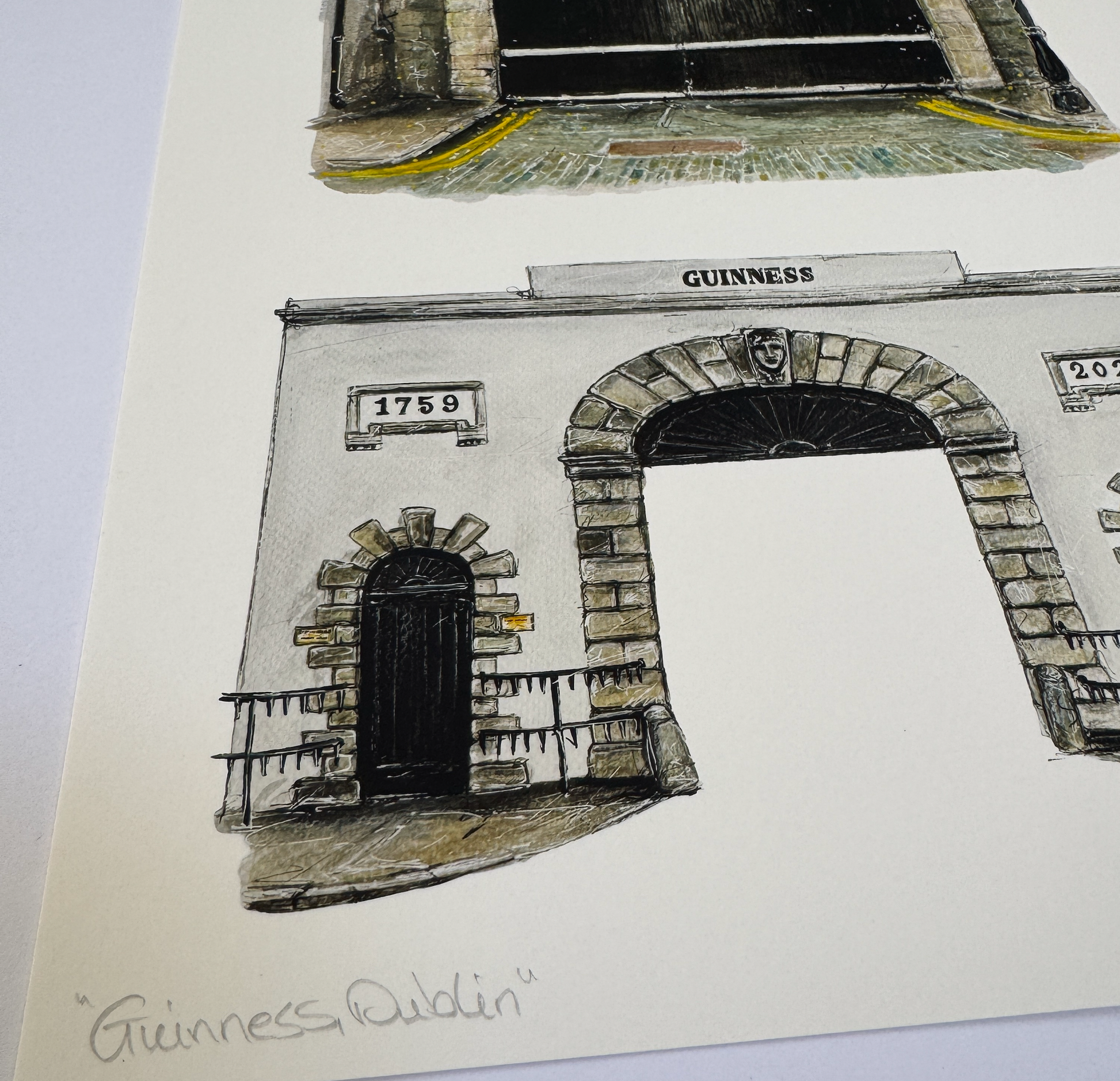 Steven-Farrell-Guinness-Gate-Artwork-Size-A4