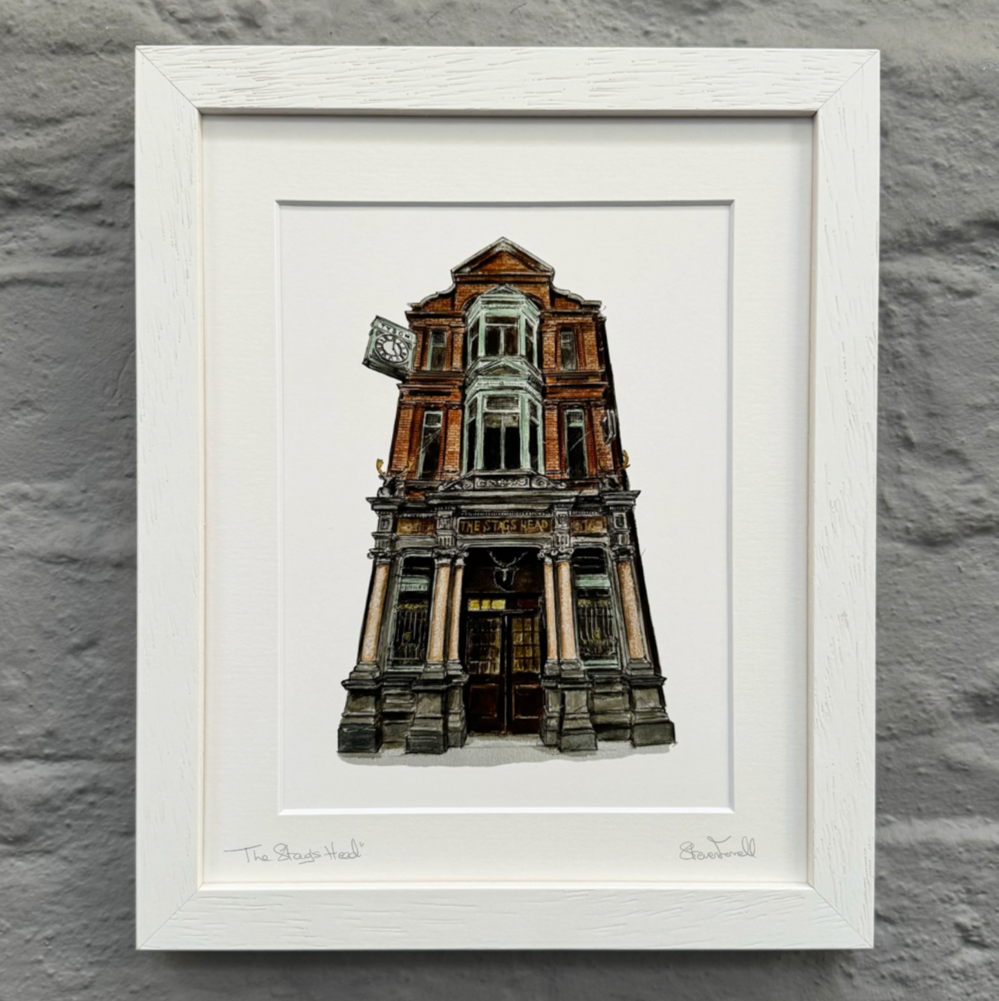The-Stags-Head-framed-print-Steven-Mannion-Farrell
