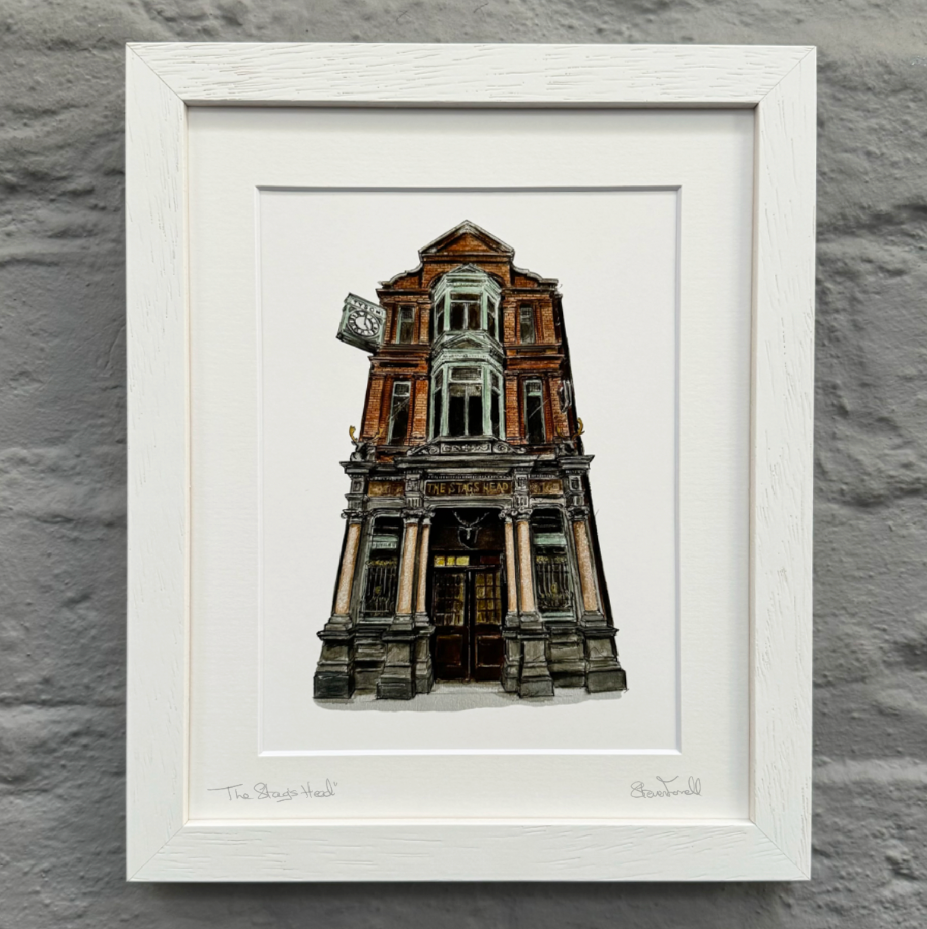 The-Stags-Head-framed-print-Steven-Mannion-Farrell