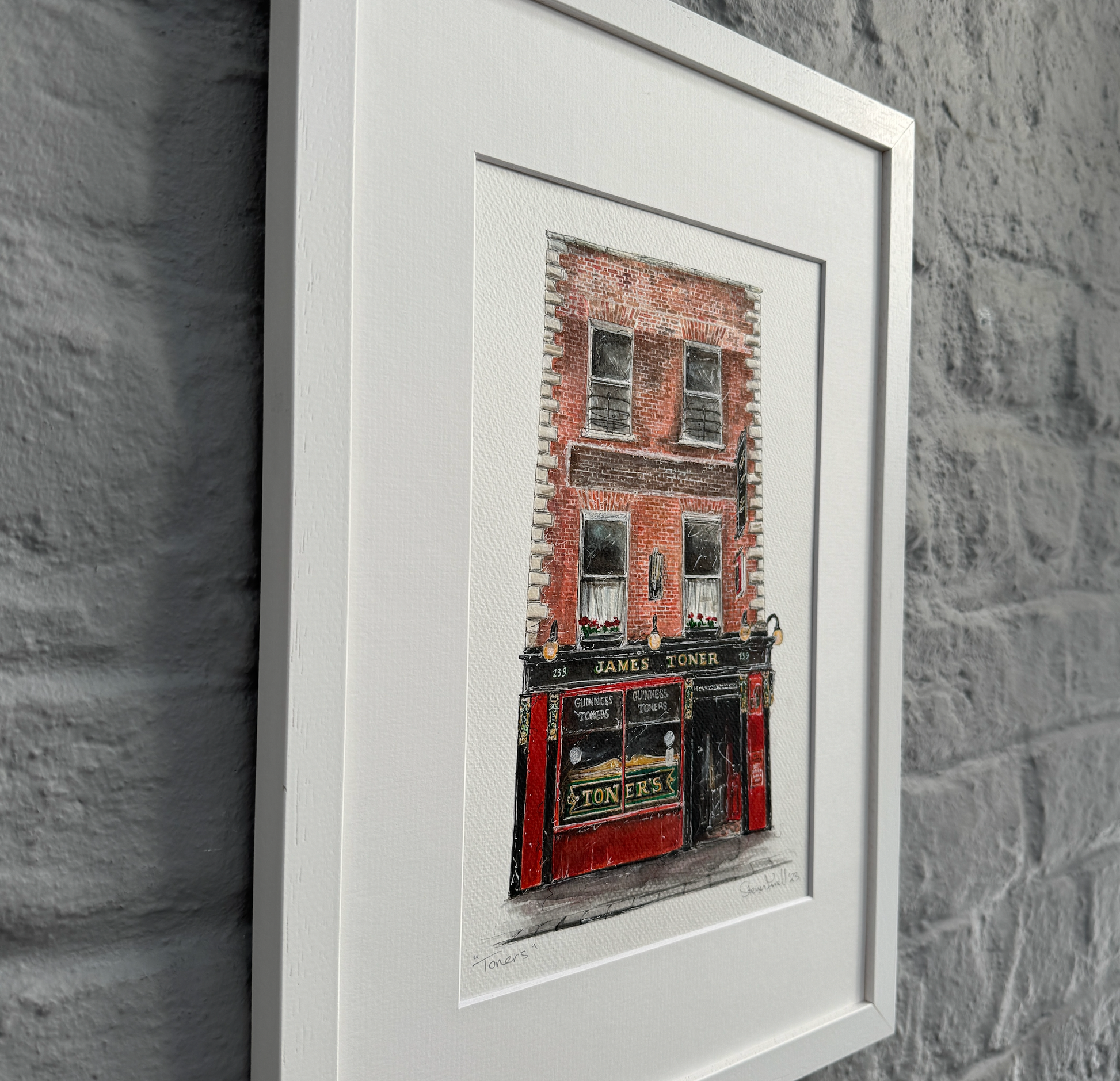 Toners-bar-Baggot-Street-Art-work