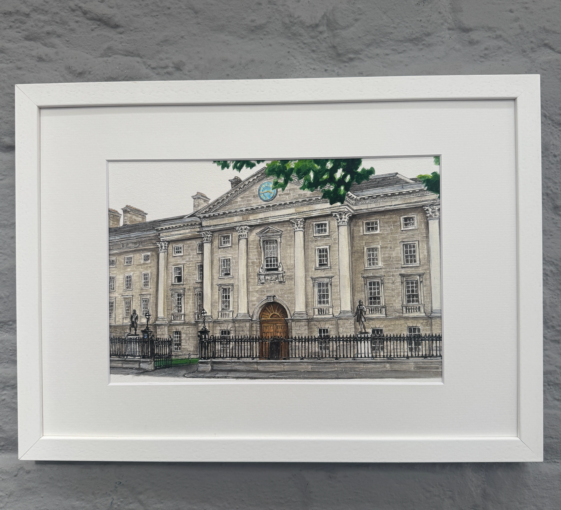 Trinity-college-Dublin-student-gift-idea-painting