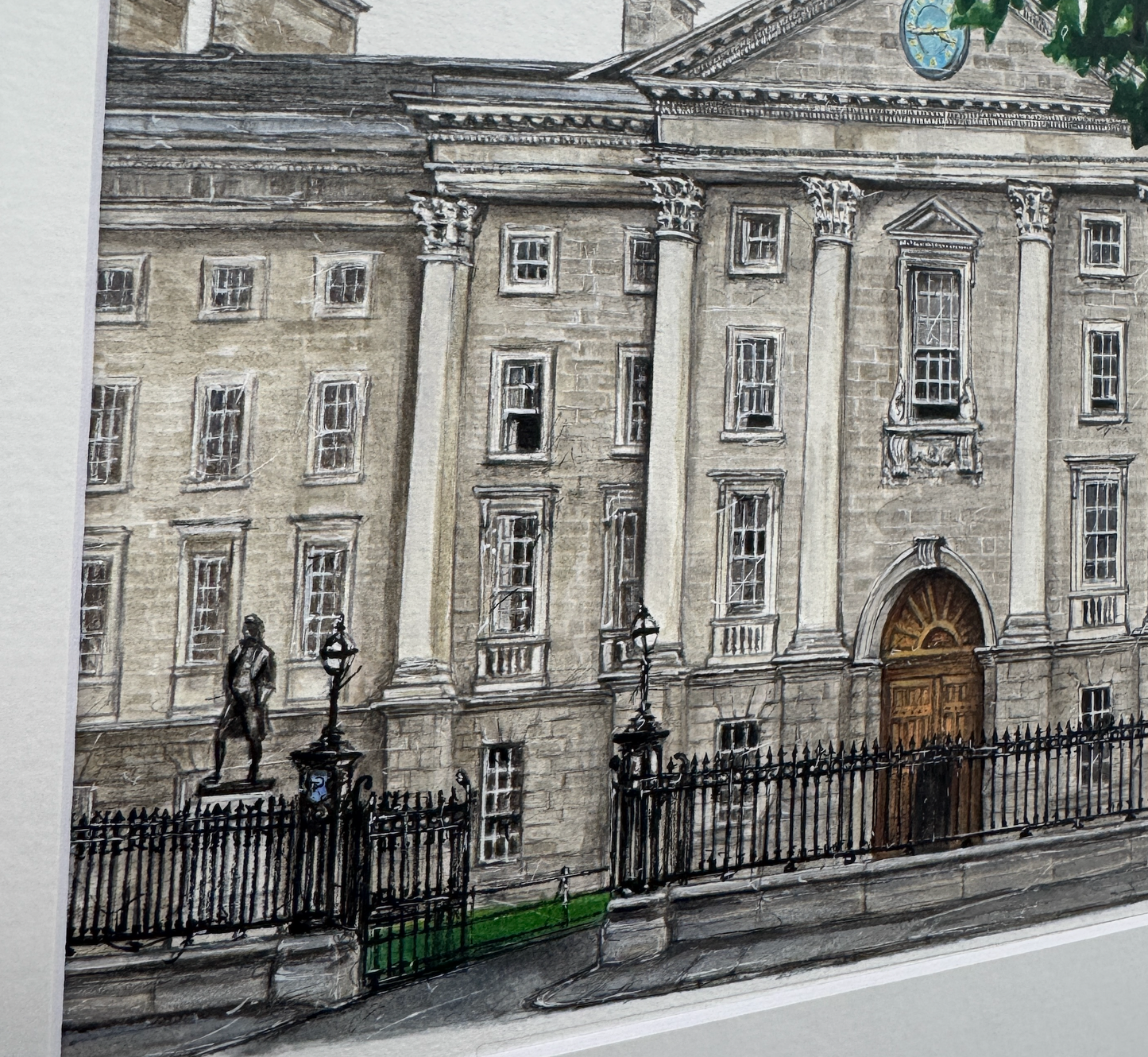 Trinity-college-Steven-Farrell-original-art