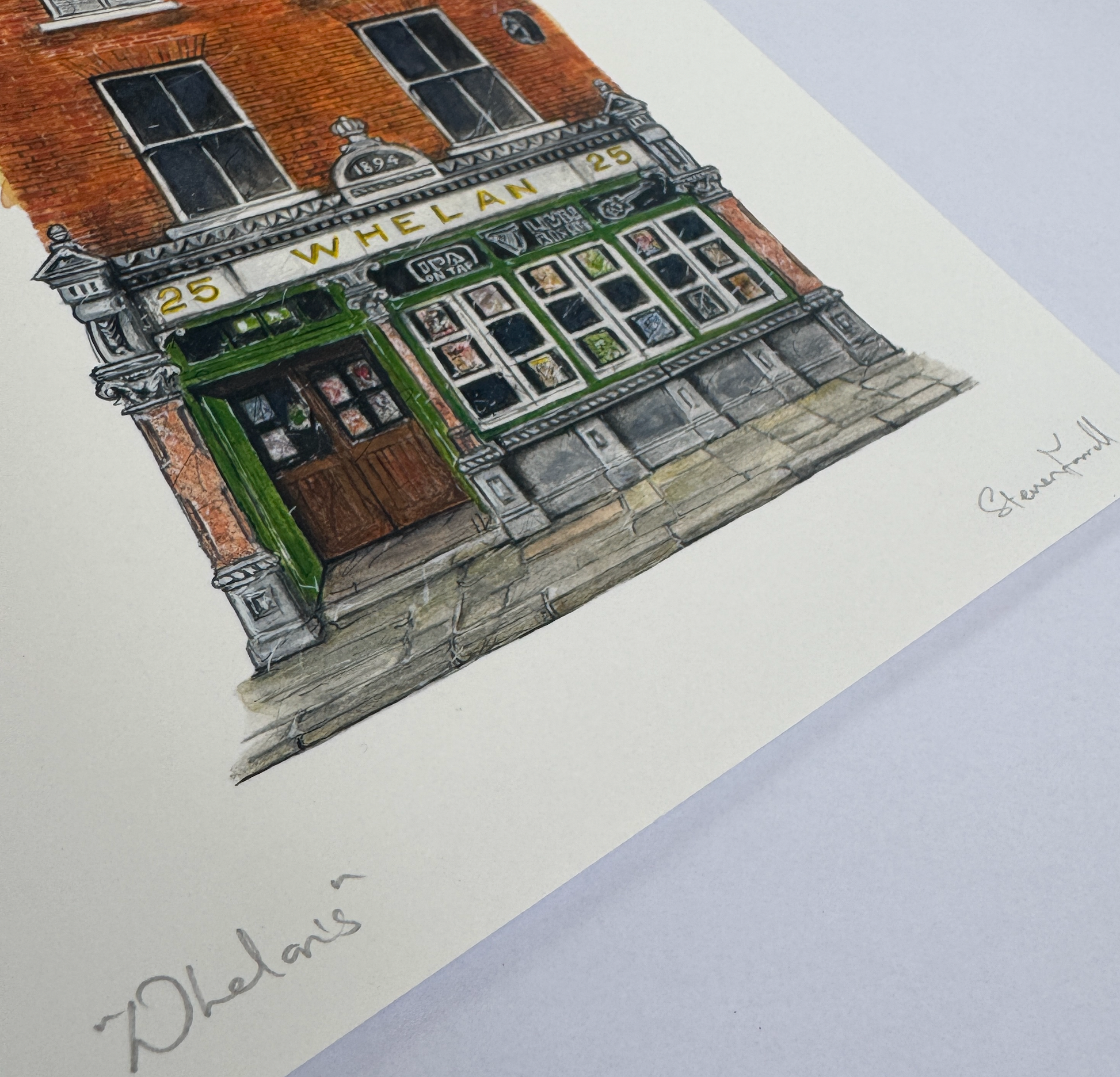 Whelans-Camden-Street-Dublin-music-bar-Painting