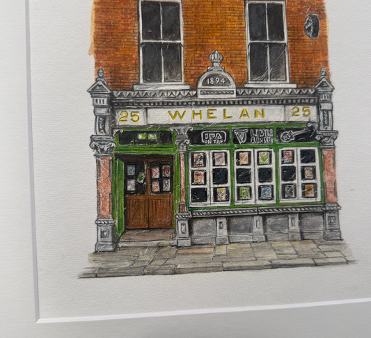 Whelans-framed-painting-gift-dublin-camden-street-Steven-Farrell