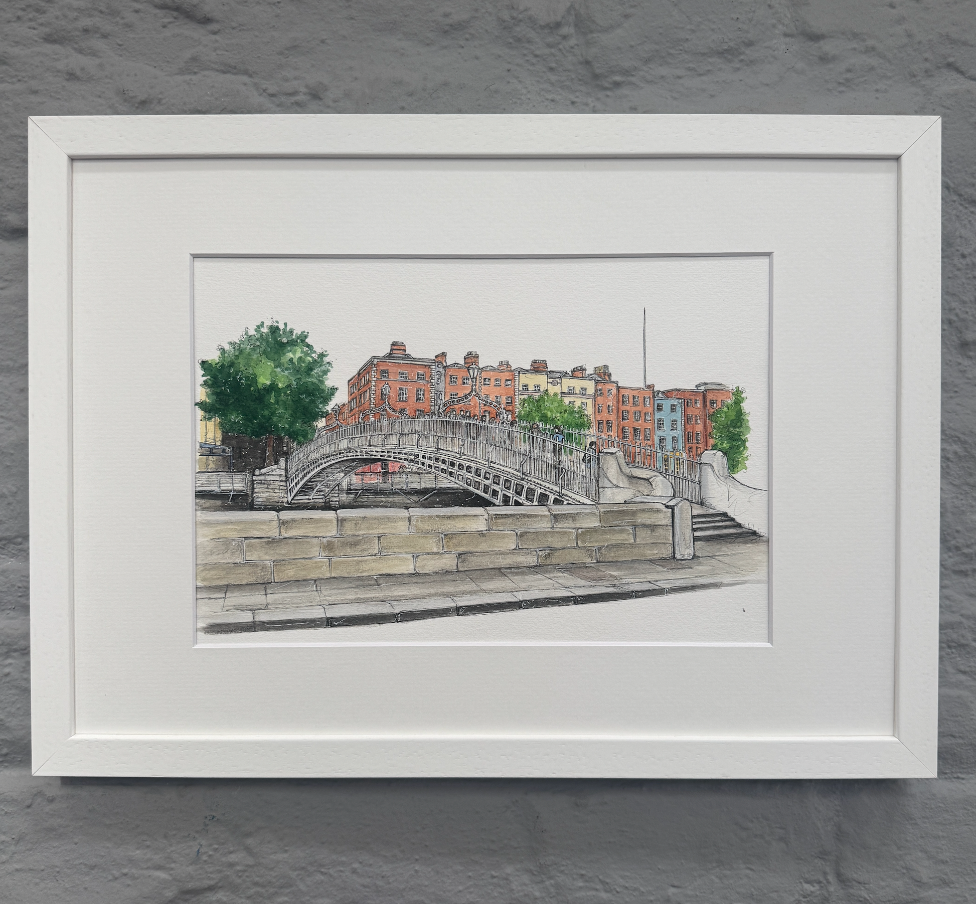 irish-artwork-the-ha-penny-bridge