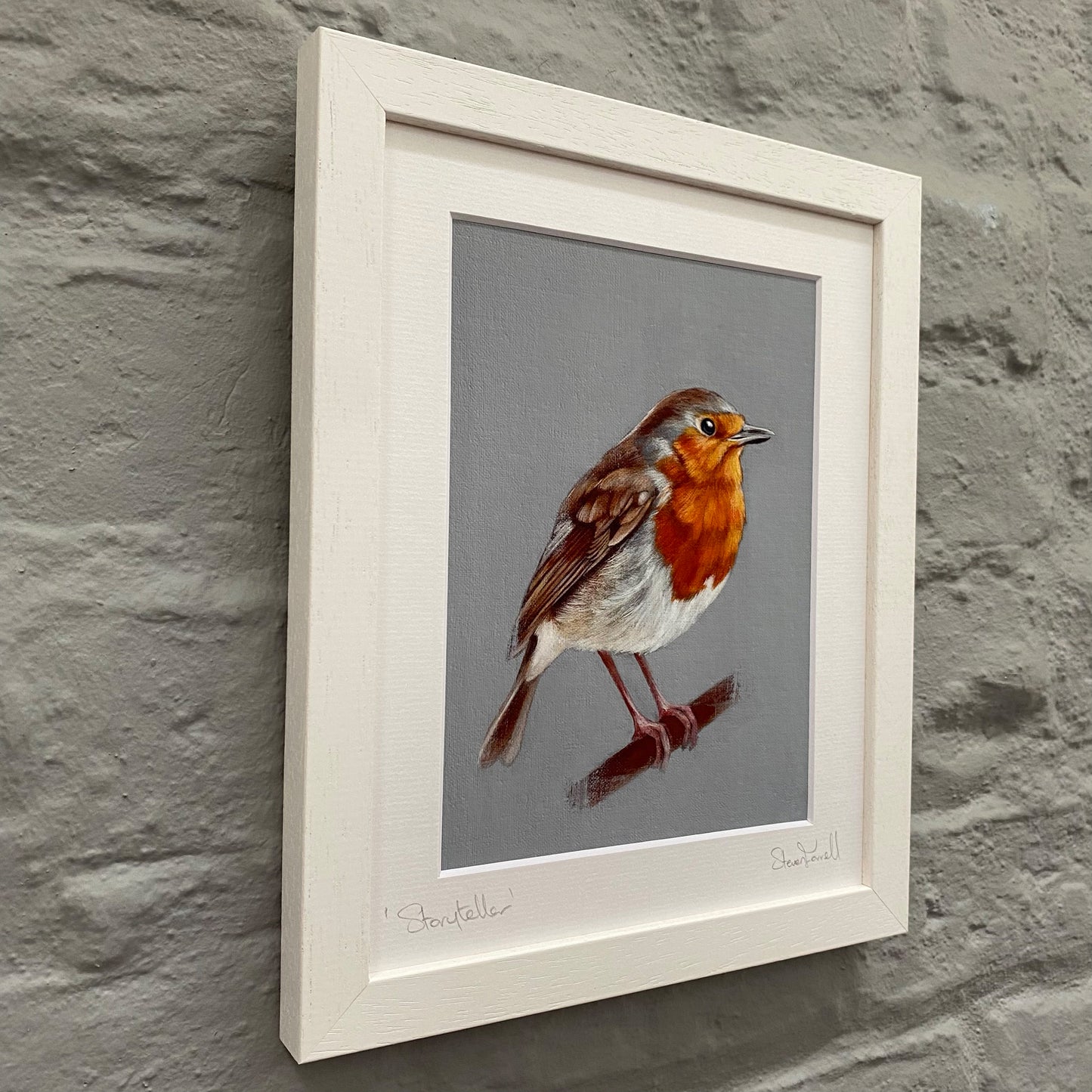 Robin Redbreast Gift. Robin artwork. Robin print
