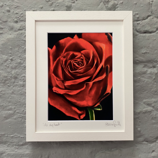 Fine Art Print - All My Heart - Romance Gift