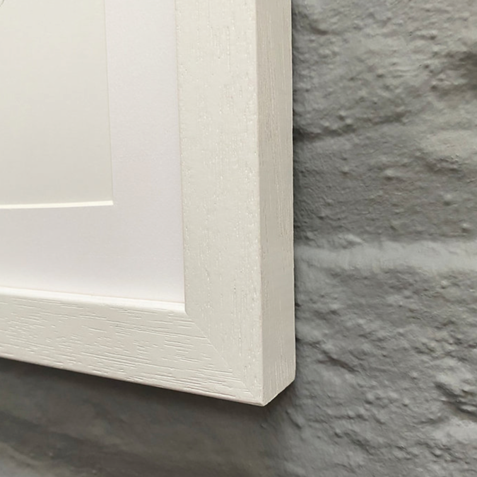 Wooden frame print artwork