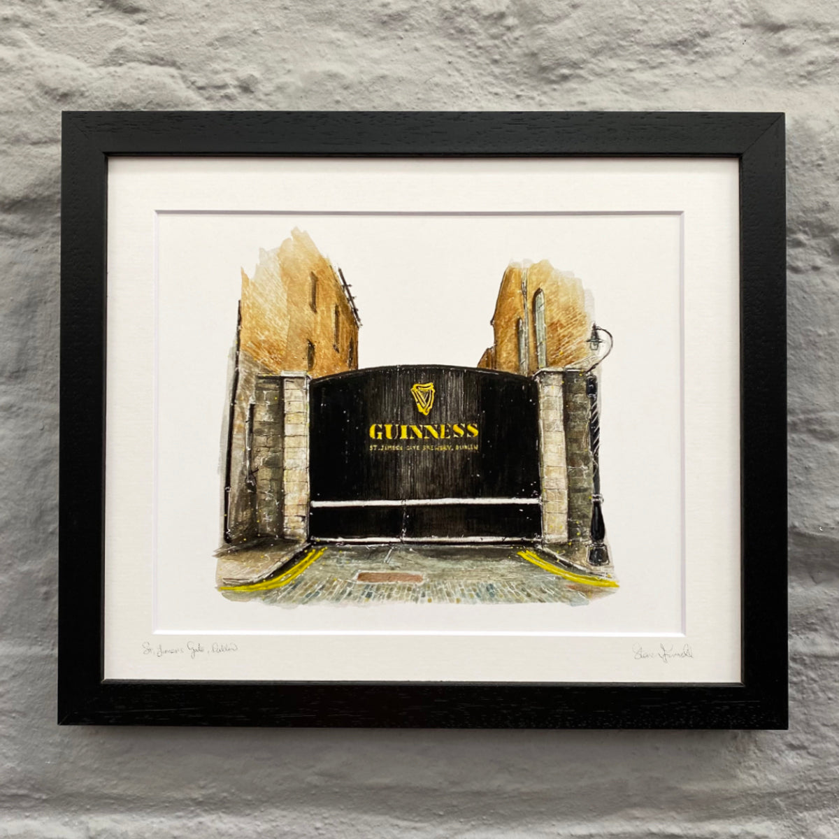 St.Jamess-Gate-Dublin-Guinness-Art-Framed-fine-art-print