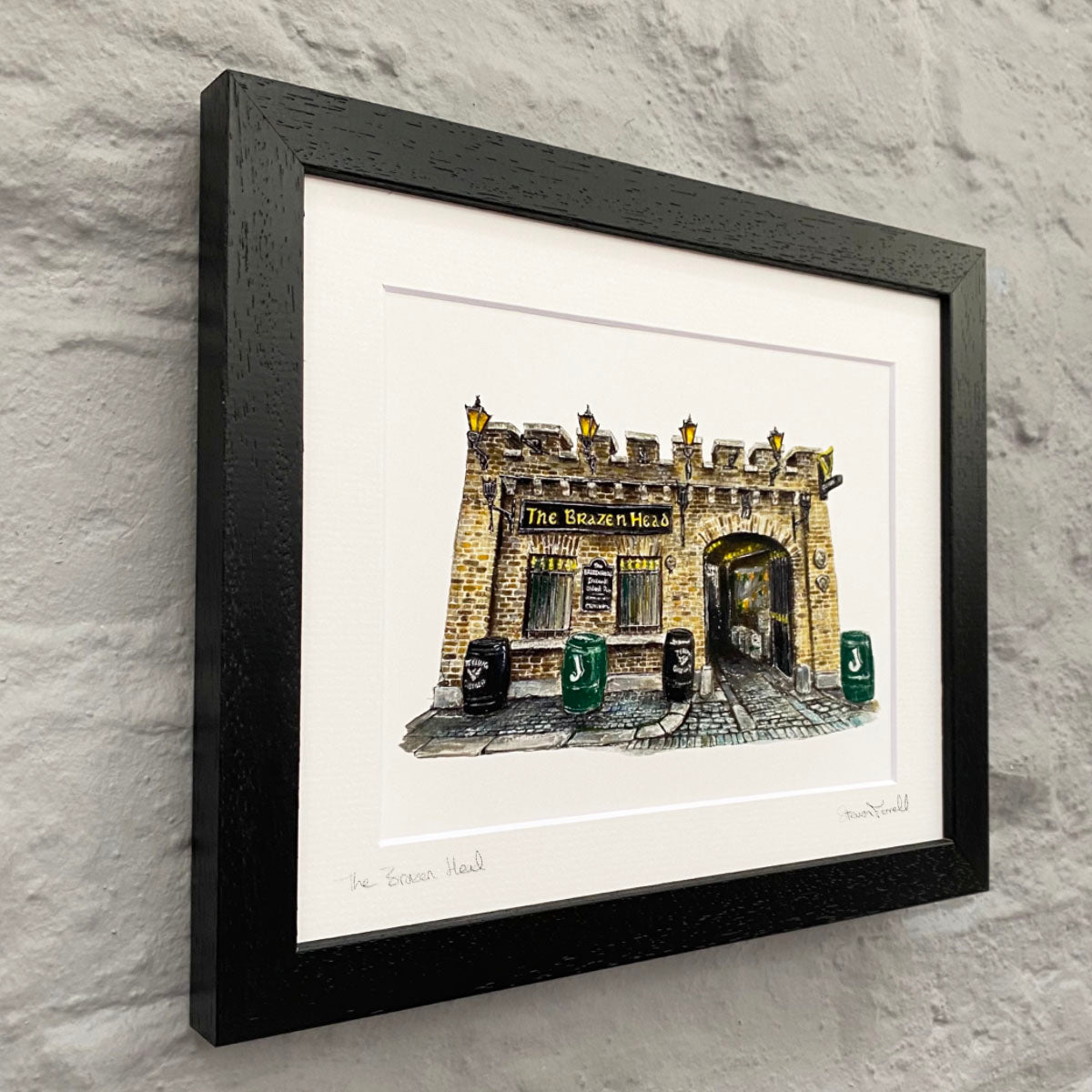 The Brazen Head - Fine Art Print - Irish Pubs and Restaurants