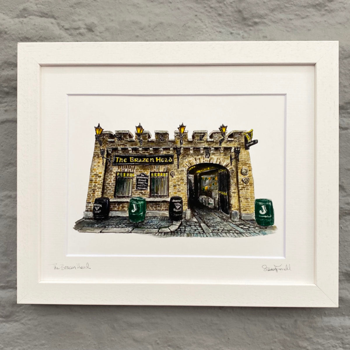 The Brazen Head - Fine Art Print - Irish Pubs and Restaurants