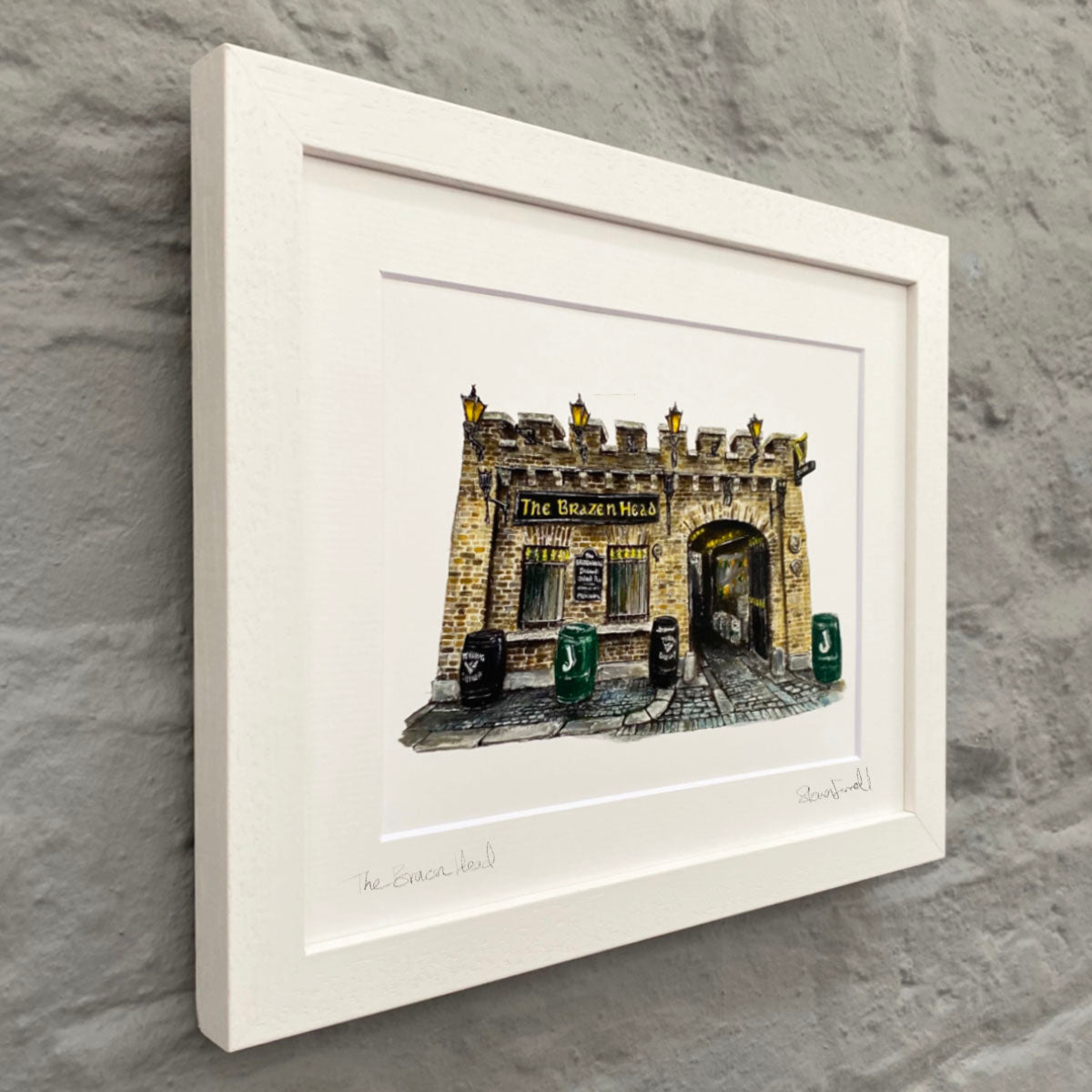 The Brazen Head - Fine Art Print - Irish Pubs and Restaurants