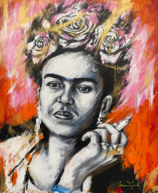 Fine Art Painting - Frida Kahlo - People