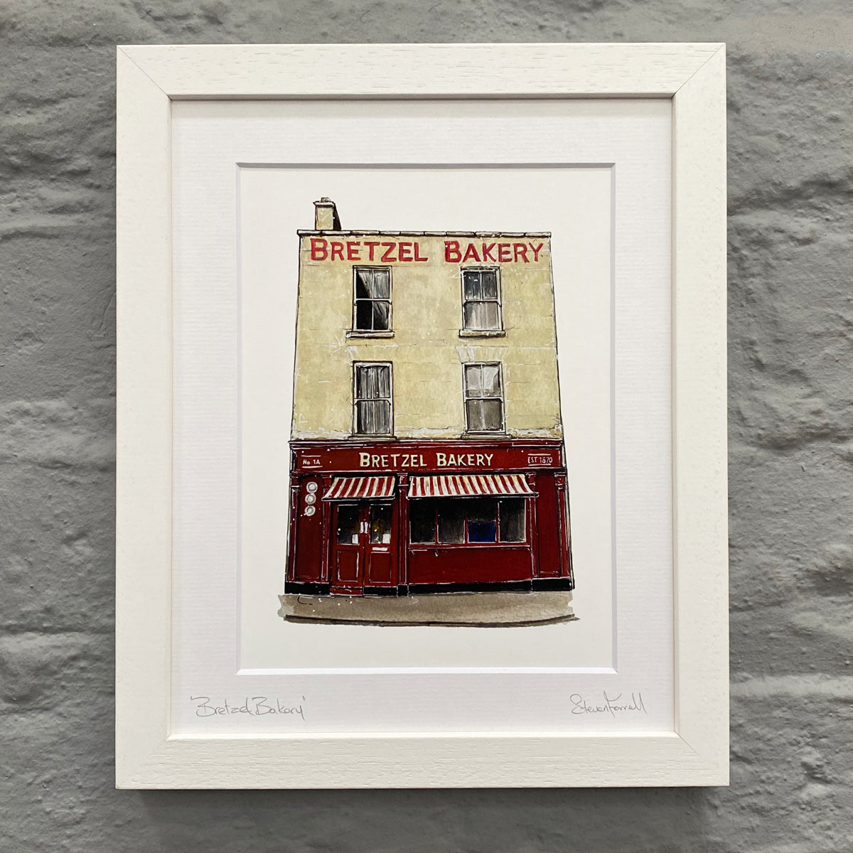 Bretzel-Bakery-Fine-art-print-framed-coffee-shop-portobello