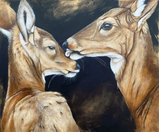 Fine Art Painting - Deer - Animal