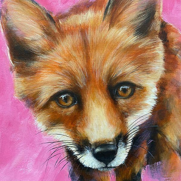 Fox-Wildlife-Irish-Painting