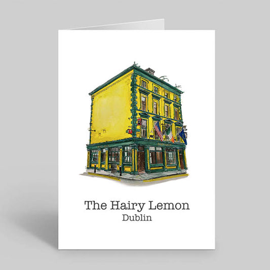 Hairy-Lemon-Bar-Dublin-Pub-Greetings-Card