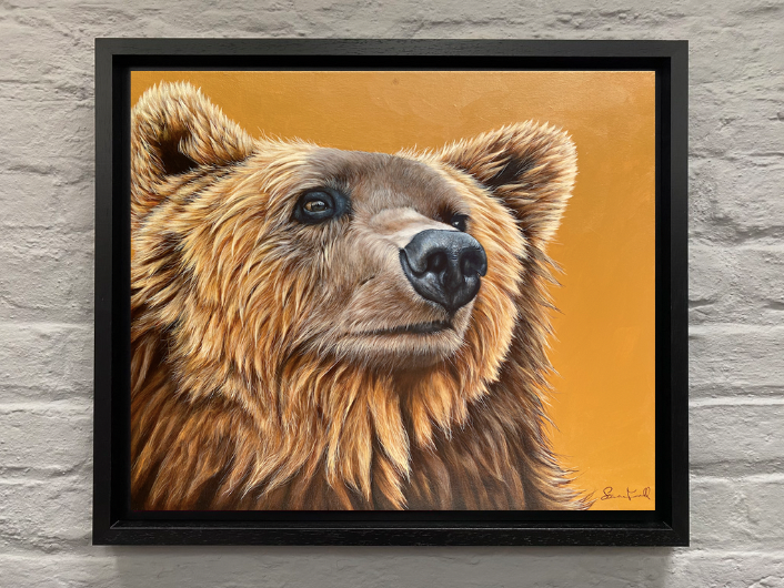 Fine Art Painting - Grizzly Bear - Animal