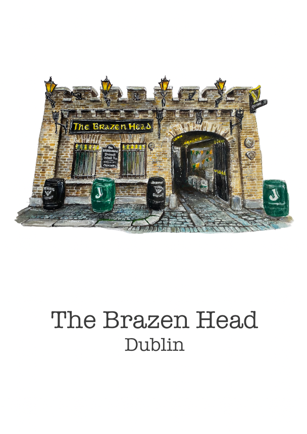 Irelands-Oldest-pub-brazen-head-dublin-art