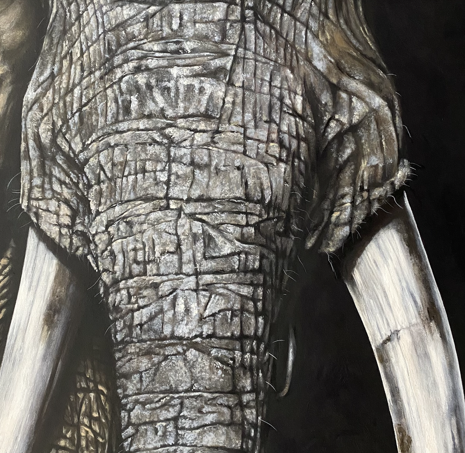 Original-painting-elephant-Ireland-Steven-Farrell