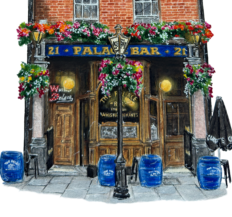 Painting-the-palace-bar-artwork-Steven-farrell