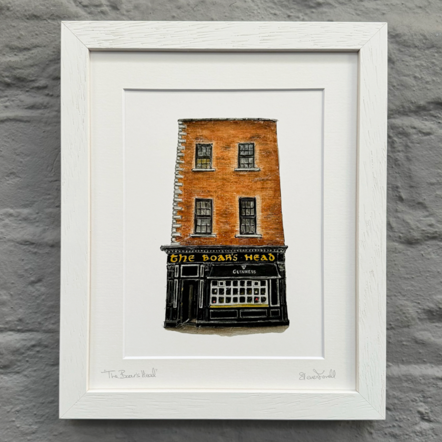 The-Boars-Head-pub-Dublin-framed-artwork
