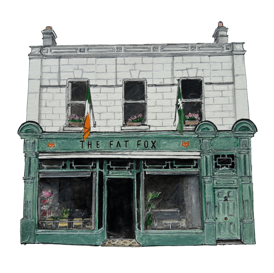 The-Fat-Fox-Greystones-artwork