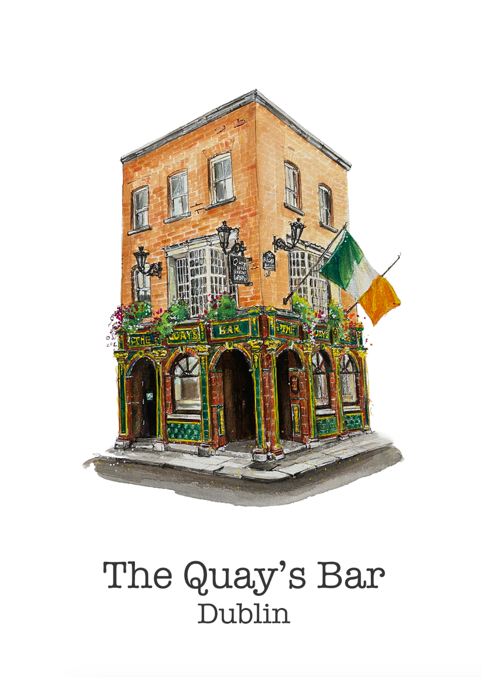 The-Quays-Bar-Dublin-temple-car-Ireland