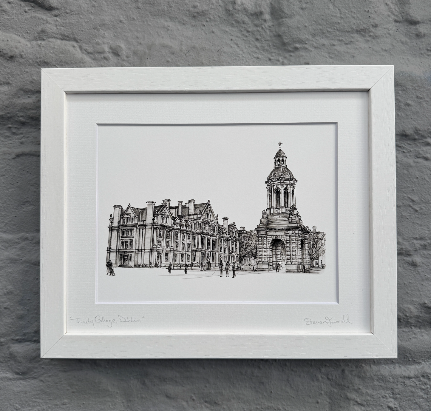 Trinity College, Dublin - Art Print - Irish Gift