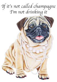 Greeting Card - Pearl quote - Dog Lover