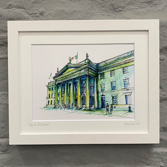 GPO-Dublin-Framed-print-O_Connell-Street-Irish-gifts-2