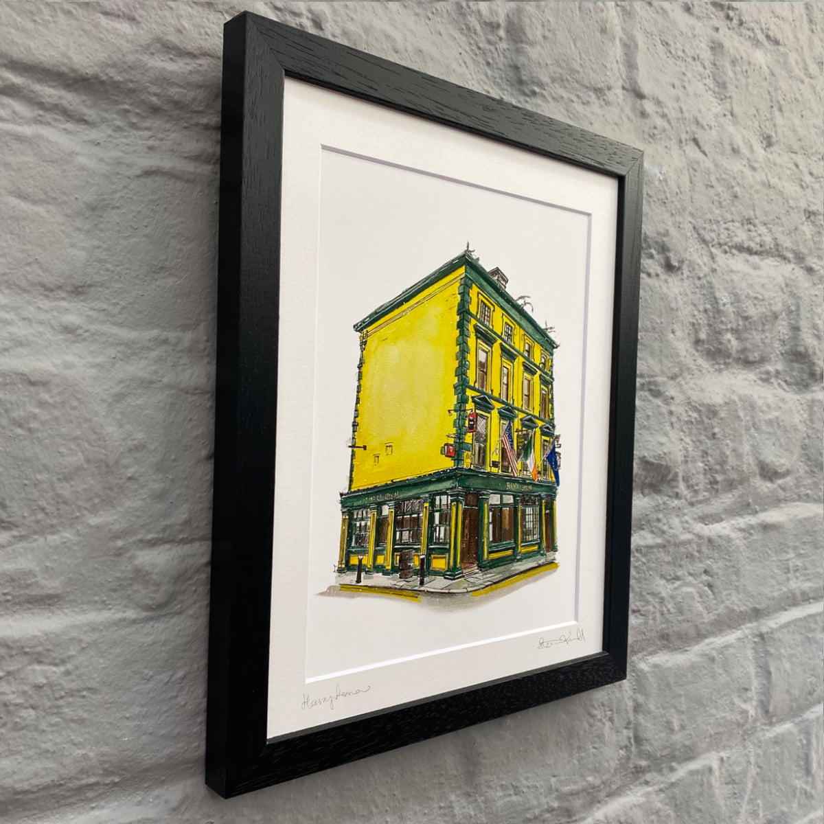 Irish-pub-the-Hairy-Lemon-Dublin-gift-framedIrish-pub-the-Hairy-Lemon-Dublin-gift-framed