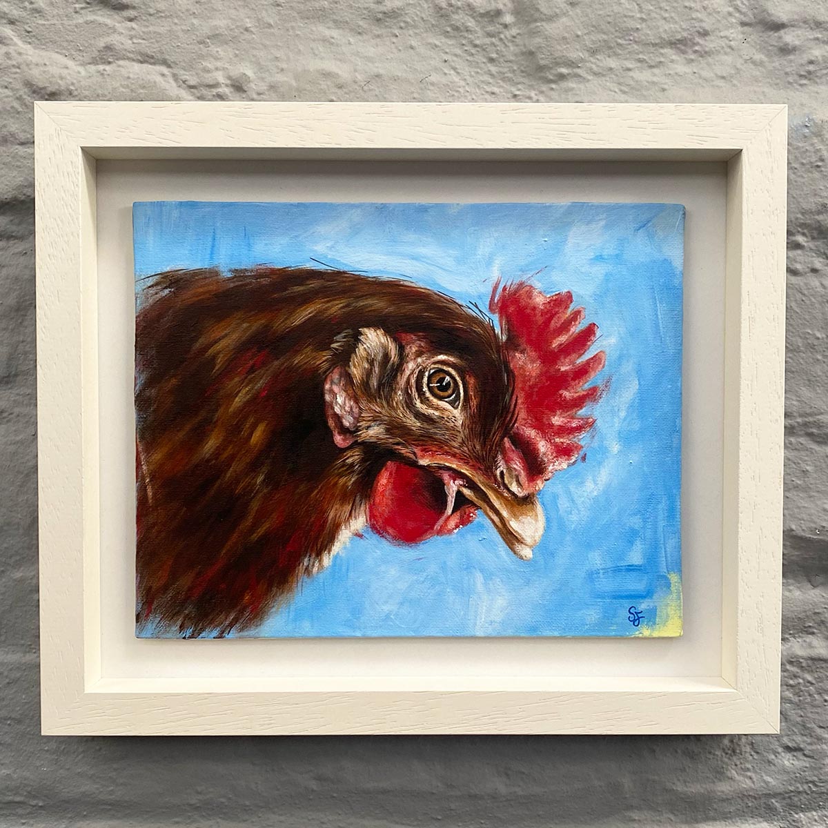 Mother-hen-chicken-painting-artwork