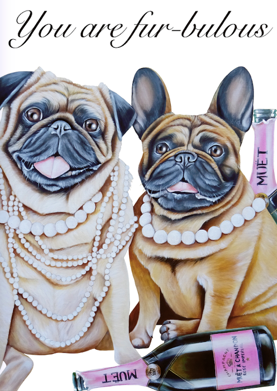 Posh-French-bulldog-and-pug-happy-dog-greeting-card-gifts-for-dog-lovers