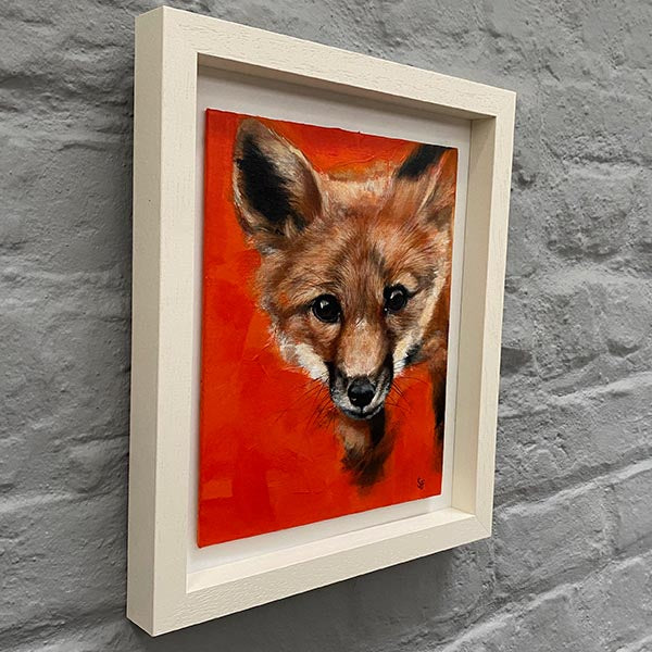 Fox-realism-painting-wildlife-art-Steven-Farrell