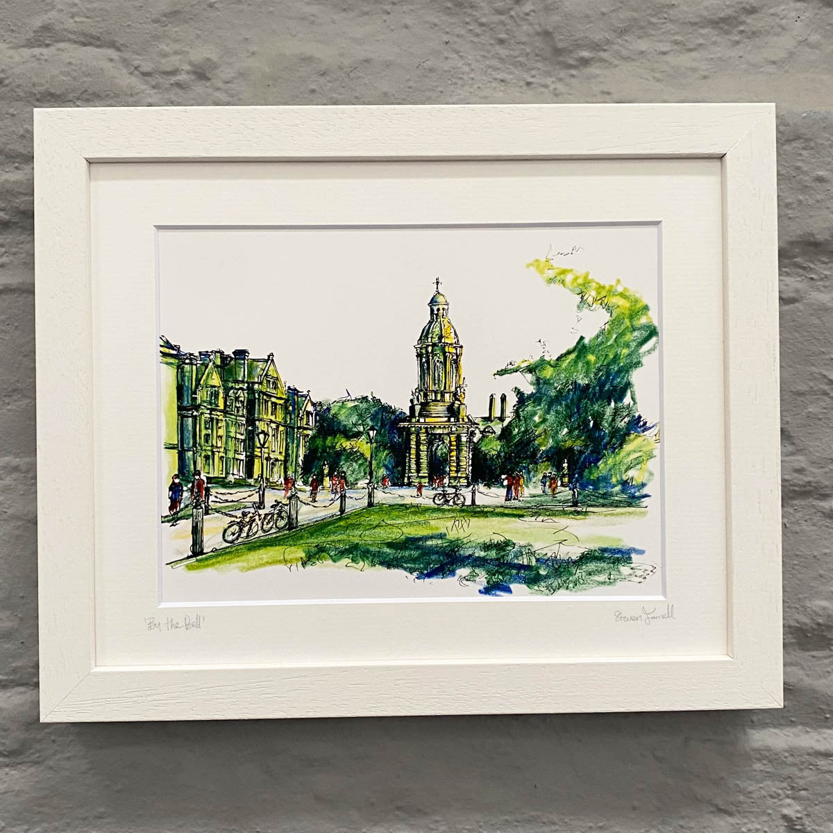 Trinity-College-Dublin-art-work-book-of-Kells-Framed